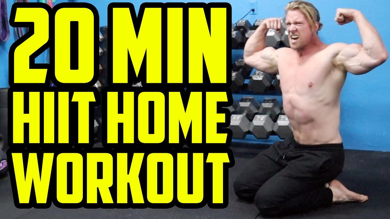 20 min hiit home workout - no equipment - bodyweight only - Buff Dudes