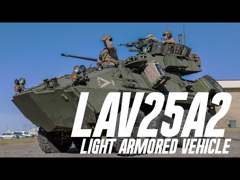 LAV-25A2 | USMC's Battle Proven Amphibious Recce Vehicle