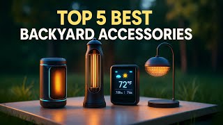 Top 5 Best Backyard Accessories | Outdoor Living & Garden Must-Haves 2025 🌿✨