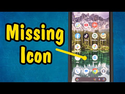How to Find Missing App Icon on Android Phone Home Screen | Application Symbol Gone From Dashboard