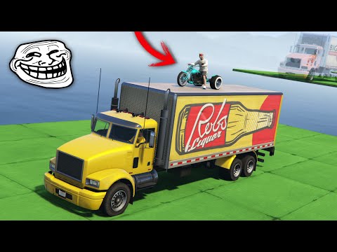TROLL CO-OP RACE! INCREDIBLE! - GTA V ONLINE