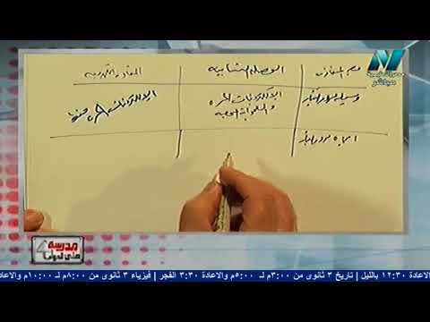 فيزياء 3 ثانوى - قارن بين الوصلة الثنائية والمقاومة الكهربية - أ/عزت سعد