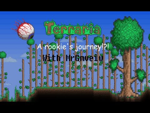 Let's Play Terraria 81 Mythril Drill & Jungle Farm(?)