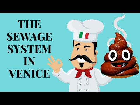 Where does sewage go in Venice?
