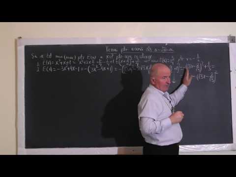 1/2 1240 Maximul Minimul unei expresii Modulul Formule de calcul prescurtat Ecuatia grad 2 Clasa 8