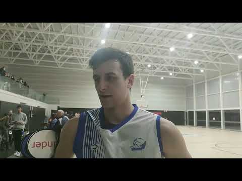 Declaracions de Jesús Sanz i Sergio Gómez, de l'Eset Ontinet, després de guanyar al Montemar (76-53)