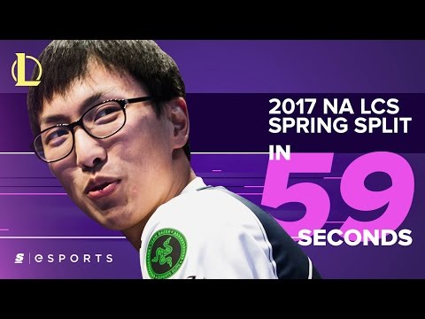 The 2017 NA LCS Spring Split in 59 seconds
