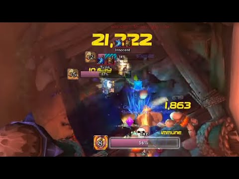 DEATH WISH FURY IN 3v3 ARENA?! (1-SHOT CRITS) - WoW Shadowlands 9.0 Fury Warrior PvP