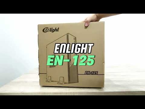 Enlight EN-125 - Slim and Compact PC Case for Office