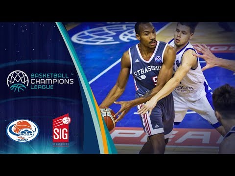 Rosa Radom v SIG Strasbourg - Highlights - Basketball Champions League