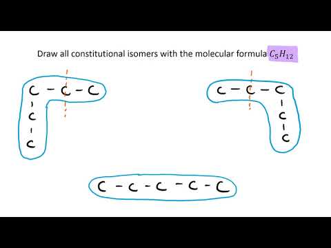 1.1 Draw Constitutional Isomers