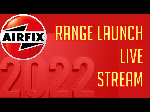 AIRFIX RANGE LAUNCH EVENT 2022 NEW RELEASES LIVE STREAM