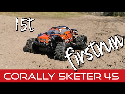 Firstrun: Corally Sketer XL4S Monster Truck EP 15t 4S [deutsch/ german]