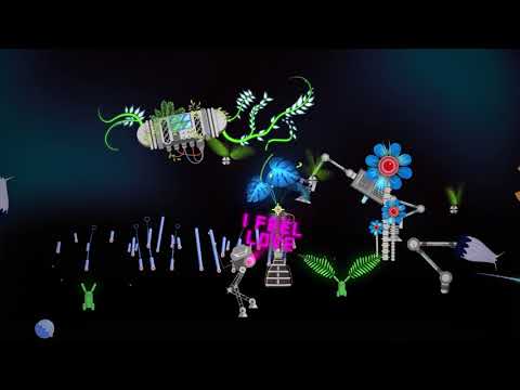 Robot Riot : Greenwashing ! - Projection Hyper Panoramique - 2018