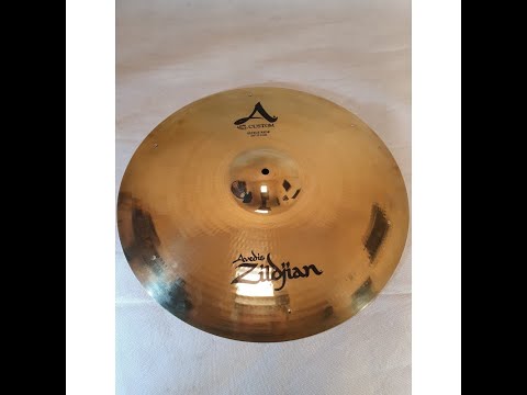 Ride Zildjian A Custom 20" Sizzle
