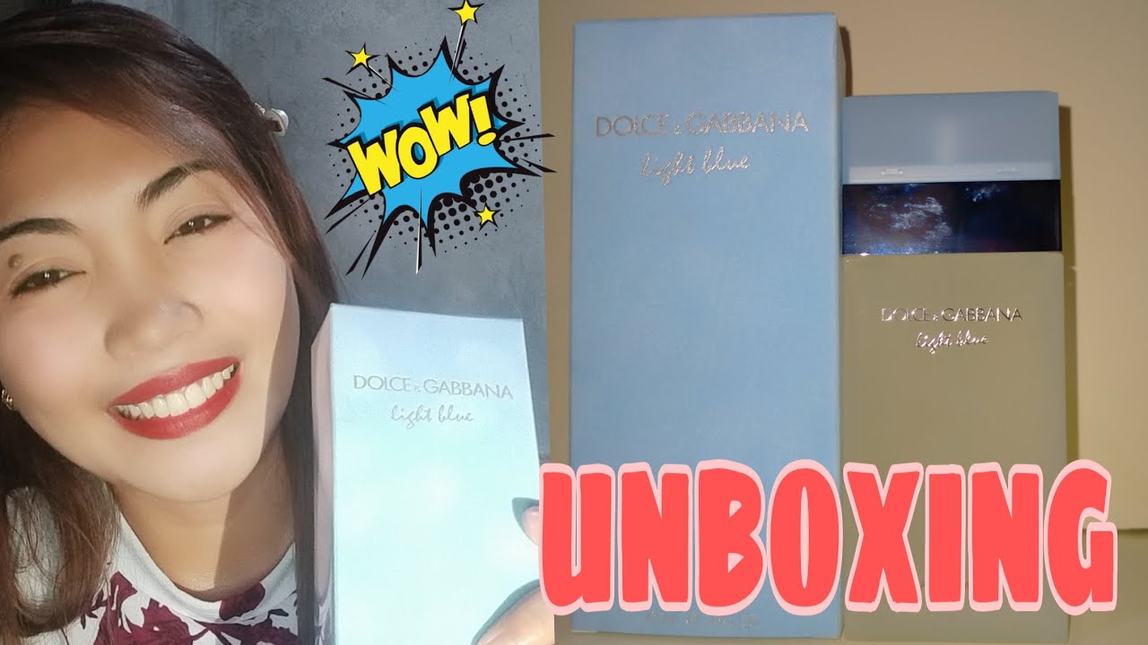 Watch DOLCE & GABBANA light blue (UNBOXING) Now DOLCE & GABBANA light blue (UNBOXING)