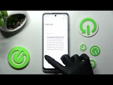 How To Change Font Size Motorola Moto G62