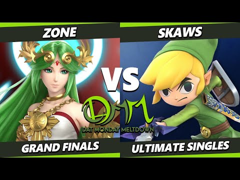 DAT MM 267 GRAND FINALS - Skaws (Toon Link) Vs. Zone (Palutena) Smash Ultimate - SSBU