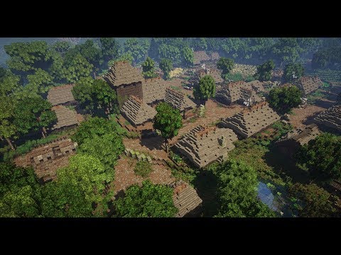 The Witcher 3 inspired Swamp Village w/ Castle & more! | Minecraft Cinematic
