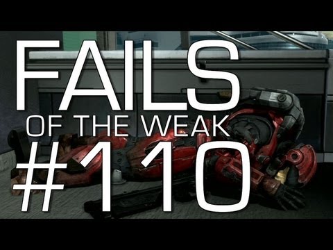 Fails of the Weak: Ep. 110 - Funny Halo 4 Bloopers and Screw Ups! | Rooster Teeth