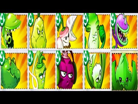 Plants vs Zombies 2 BattleZ: All Melee Plants Pvz2 Max Level Power-up: Gameplay 2019