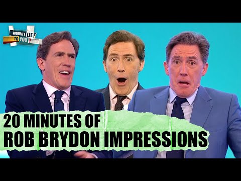 Rob Brydon's 20 Minute Impression MASTERCLASS | Would I Lie To You?