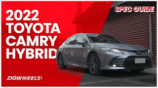2022 Toyota Camry 2.5 V Hybrid Spec Guide | Zigwheels.Ph