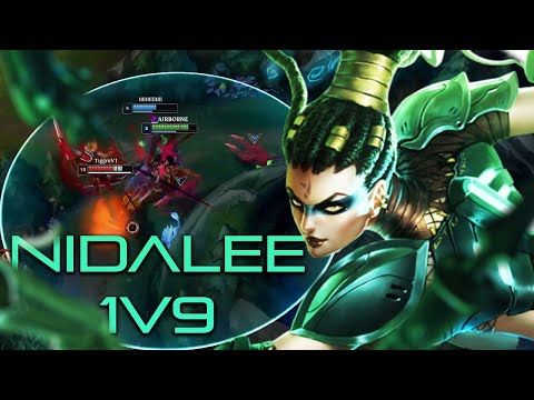 CONQUERING THE RIFT WITH NIDALEE | Scripter1v9