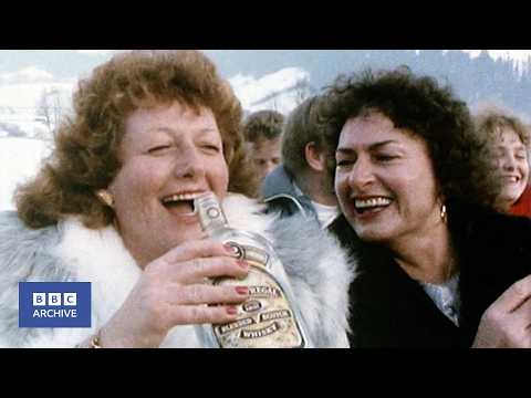 1987: On The Piste for a Ski Holiday | Niche Sports | Classic Documentary | BBC Archive