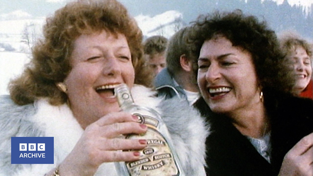 1987: On The Piste for a Ski Holiday | Niche Sports | Classic Documentary | BBC Archive