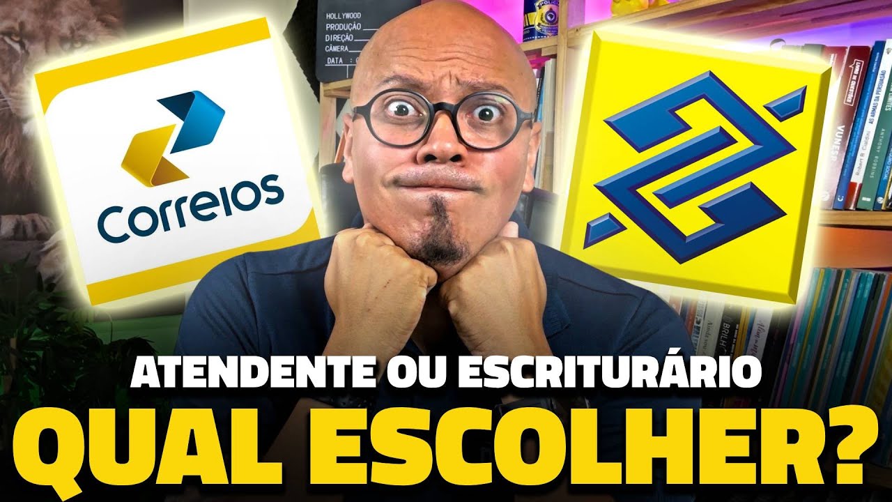 Concurso CORREIOS x Concurso BANCO DO BRASIL [Qual Escolher?]😱