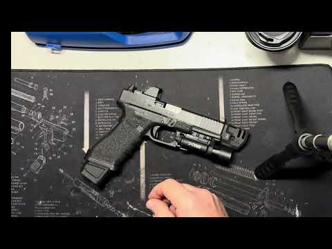 STRIKE INDUSTRIES MASS DRIVER COMPENSATOR INSTALLING & SHOOTING TEST IN GLOCK 17 MOS
