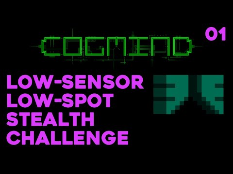 Cogmind | Low-Sensors Low-Spot Stealth Challenge | Part 1 [Stream VOD]