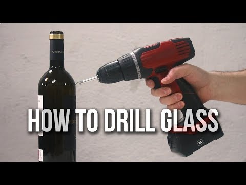 How to drill GLASS - Perfect holes! SUPER simple!