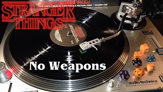 Stranger Things Vol. 1 - No Weapons - Black Vinyl LP