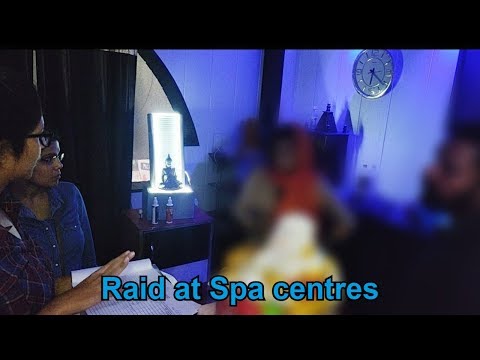 Watch: DCW raids spa centres running sex racket in New Delhi