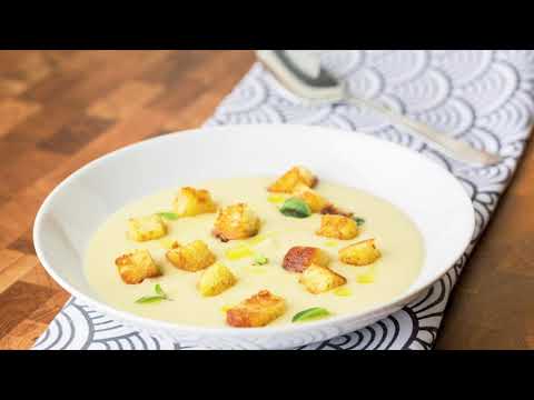 Vellutata di porri - una coccola per il freddo!