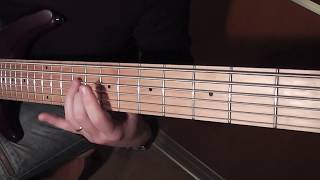 Atheist - Unholy War (Alex Berdnik bass cover)