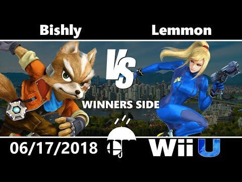 Rain City Wii U: Pools - Bishly (Fox) vs Lemmon (Zero Suit Samus)