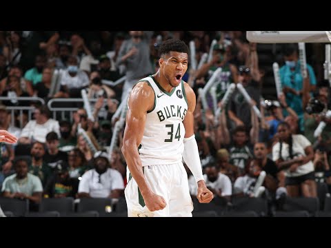 Highlights: Bucks 107 - Nets 96 | Giannis Drops 34 Points, Bucks Even Up Series 2-2 | 6.13.21
