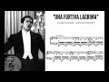 "Una furtiva lagrima" L'elisir d'amore - Giuseppe Di Stefano (with score!) HD 1080p