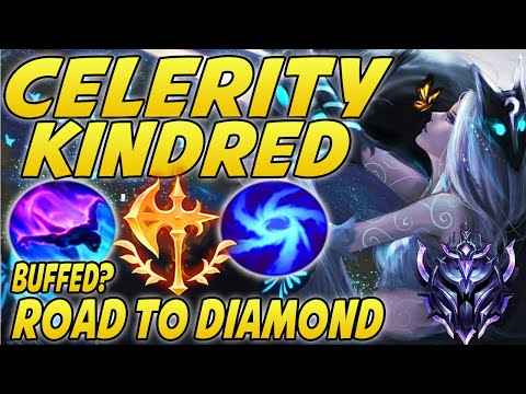 CELERITY KINDRED IS BROKEN IT GIVES SO MUCH MS (SARCASM) - 9.9 Kindred Jungle - League Of Legends