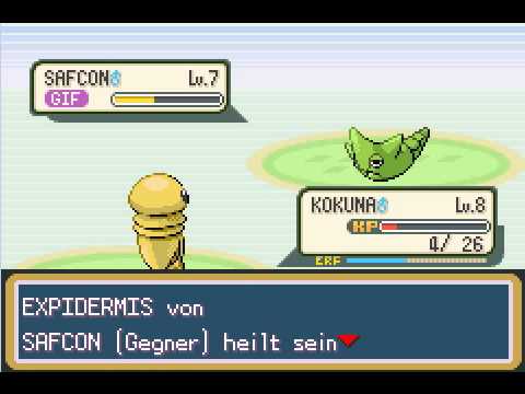 Let´s Play Pokemon Feuerrot part 3 - Hornliu-Kokuna-Bibor