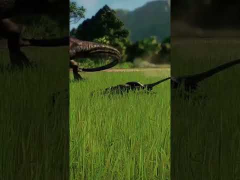 CARNORAPTOR VS DRACOREX - Jurassic World Evolution 2 (mod)