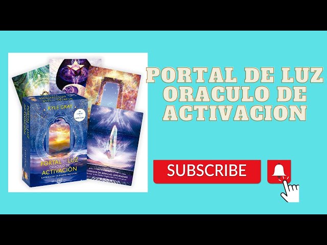Vídeo relacionado con Portal de luz: Oráculo de activación, 44 cartas y libro guía. (ADIVINACION-TAROT-JUEGOS)