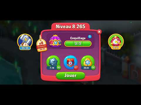 Fishdom level 8261 to 8272 / niveau 8261 au 8272