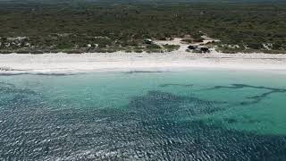 preview picture of video 'Beach camping at sandy cape, drone video'