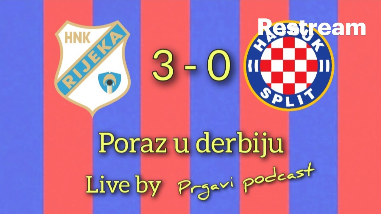 Live nakon poraza u Rijeci