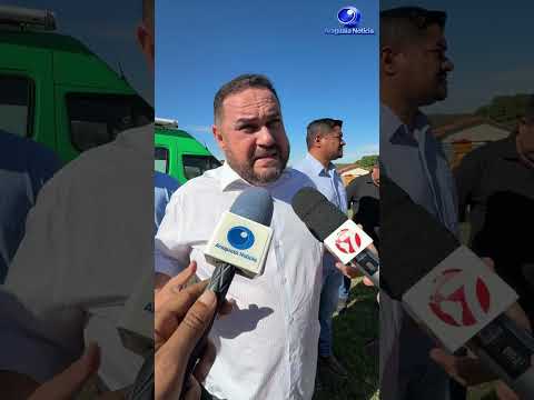 Prefeito João Filho recebe odontomóvel e implementos agrícolas para General Carneiro-MT