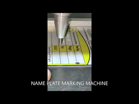 Serial Number Marking Machine